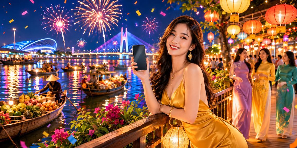 Khu chợ đêm Cần Thơ sôi động với bầu không khí giải trí và thưởng VIP